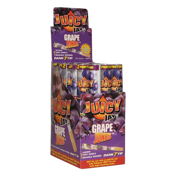 Juicy Jay's  Juicy Jones Pre Rolled Cones - Grape