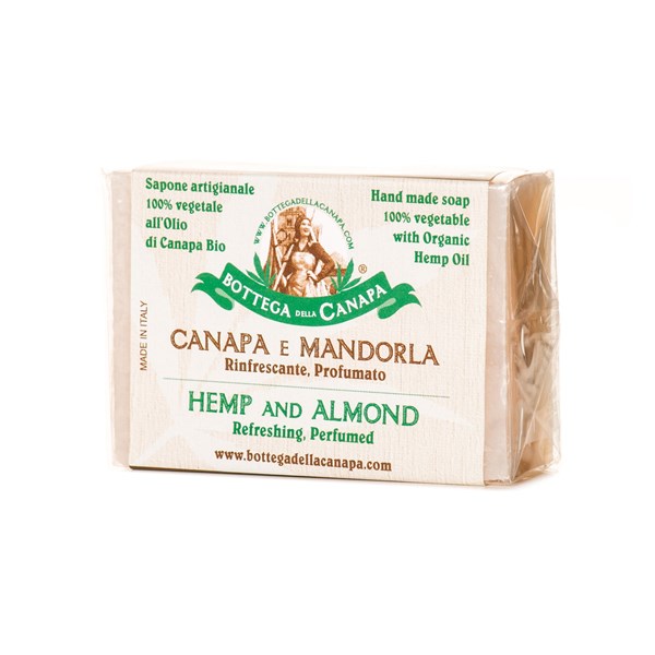 Bottega Della Canapa Cosmetics Hemp Soap with Almond Oil