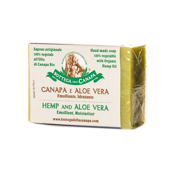 Bottega Della Canapa Cosmetics Hemp Soap with Aloe Vera