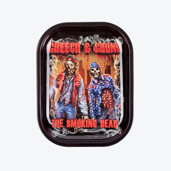 V Syndicate Metal Rolling Tray - Cheech and Chong
