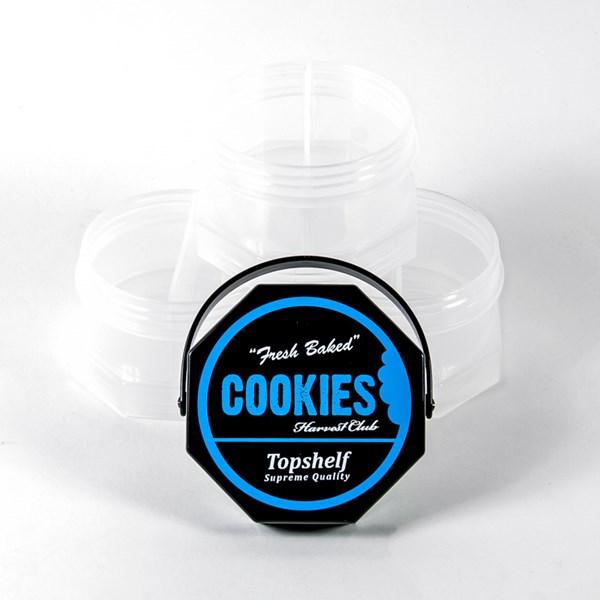 Cookies Storage Jar Regular Clear