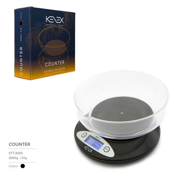 Kenex Digital Scales Culinary Collection Counter Precision Scales