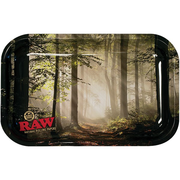 RAW Rolling Tray Metal - Forest