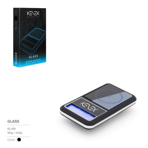 Kenex Digital Scales Platinum Collection - Glass