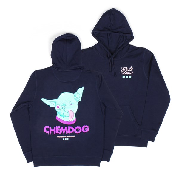 Green House Clothing Hoody Navy Blue - Creators of Champions Chemdog