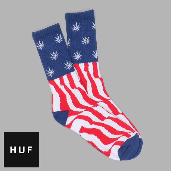HUF Legalize American Flag Socks
