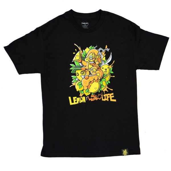 Lemon Life SC (Lemon Tree) T-shirt - Big Homie Lemon Life, Black