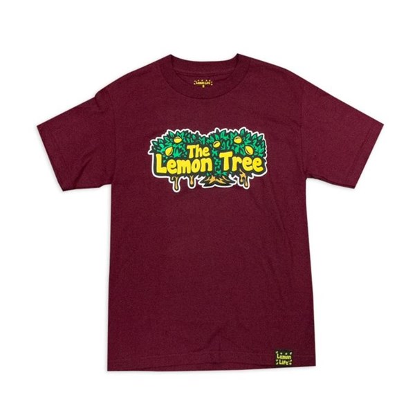Lemon Life SC (Lemon Tree) Apparel T-shirt - Lemon Tree 'Original T-shirt', Maroon