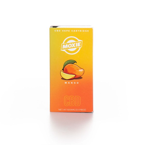 Moxie Vapes Vape Cartridge Pod - CBD (~ 50%) Mango