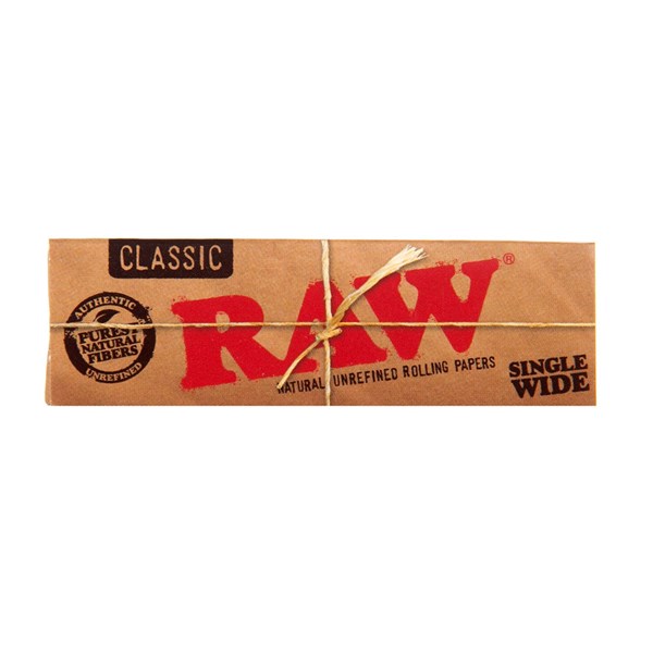 RAW Classic Range - Single Wide Rolling Papers