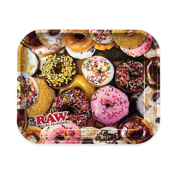 RAW Rolling Tray Metal - Donut