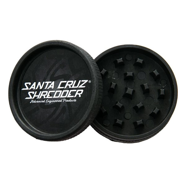 Santa Cruz Shredder  Hemp Grinder 2 Piece Black