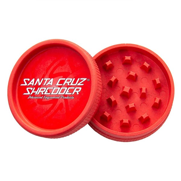 Santa Cruz Shredder  Hemp Grinder 2 Piece Red