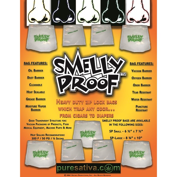 Smelly Proof Bags Foil Bags