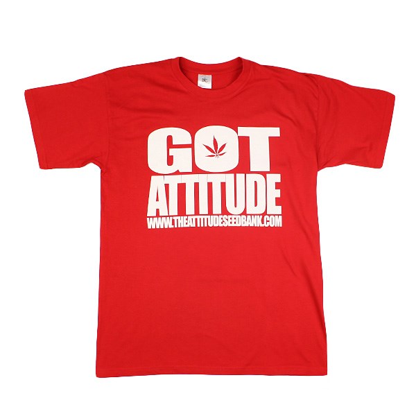 The Attitude Seedbank T-shirt Red - Got Attitude