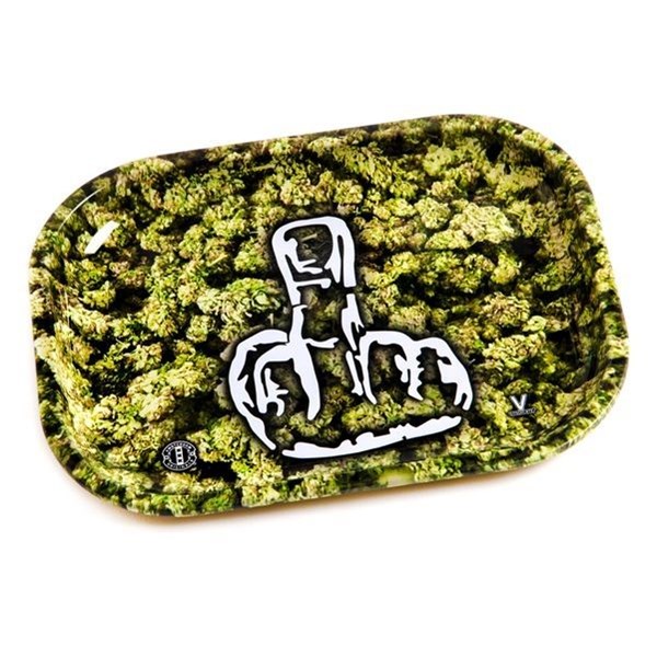 V Syndicate Metal Rolling Tray - The Finger Buds