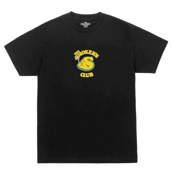 The Smoker's Club T-shirt Black - The Smoker's Club Logo Black