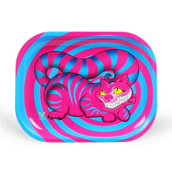 V Syndicate Metal Rolling Tray - Seshigher Cat
