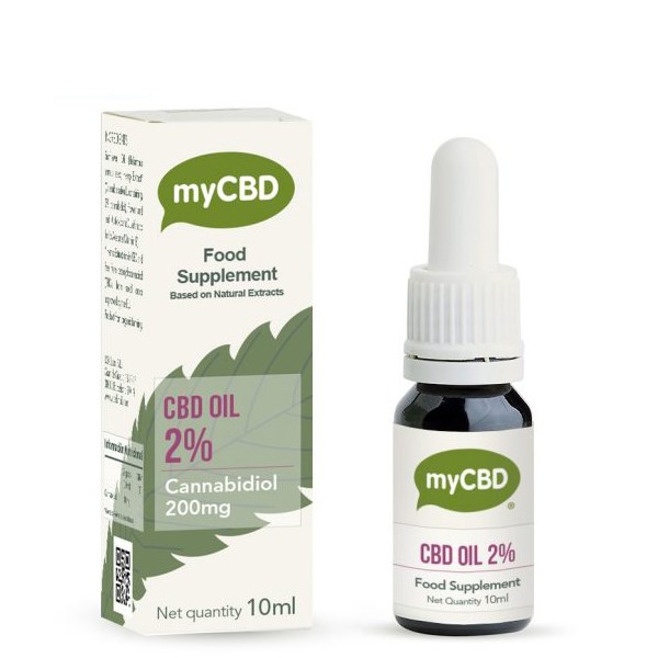 MyCBD Cosmetics 2% CBD Oil Dietary Supplement