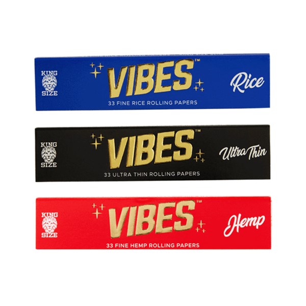Vibes Rolling Papers - King Size Ultra Thin