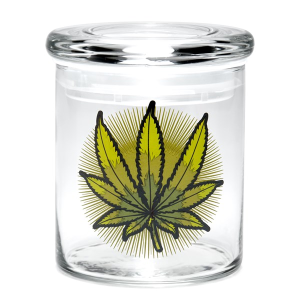 420Science Classic Jar - Green Leaves