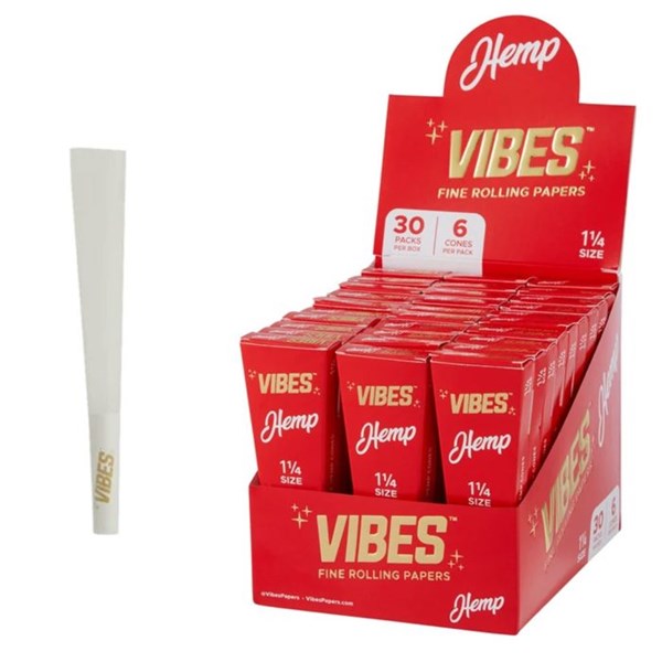 Vibes Cones - 1 1/4 Hemp 