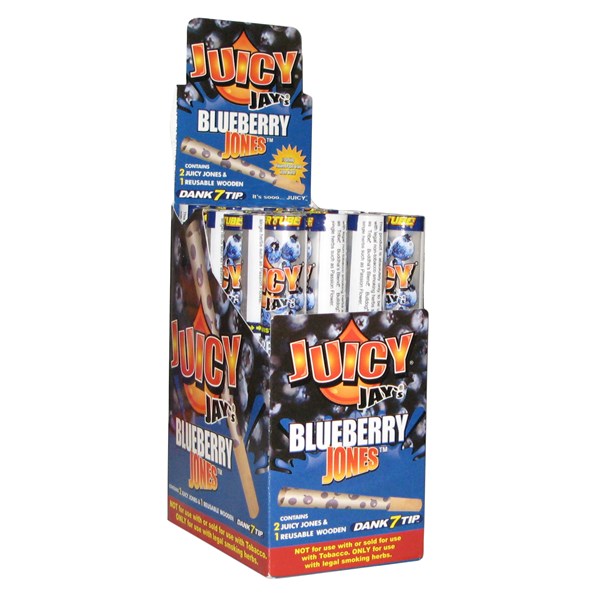 Juicy Jay's  Juicy Jones Pre Rolled Cones - Blueberry