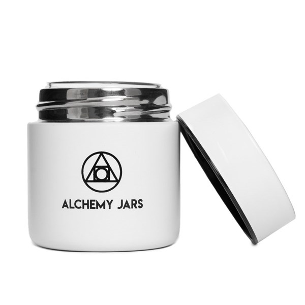Alchemy Jars Vacuum Insulated Concentrate Jar 50ml - White