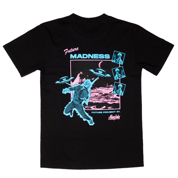 Alien Labs T-shirt - Future Madness - Black