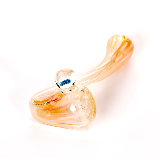 Amsterdam Glassworx Rainbow Sherlock Glass Pipe