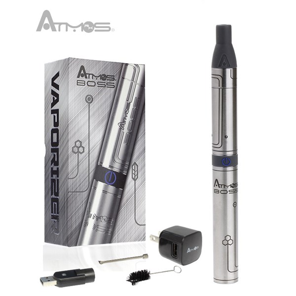 Atmos RX Vaporizers Boss Portable Vaporizer Pen - Stainless Steel
