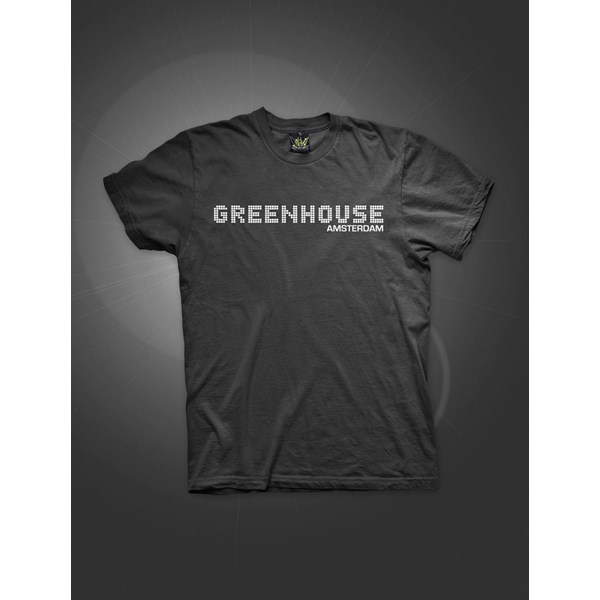 Green House Clothing T-Shirt Black - Dots (ATS012)
