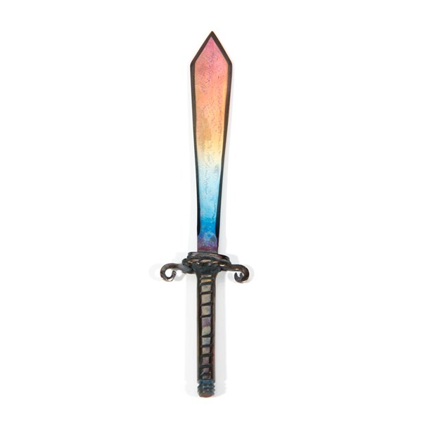 Happy Daddy Brave Sword Rainbow Dabbing Tool (Custom Made)