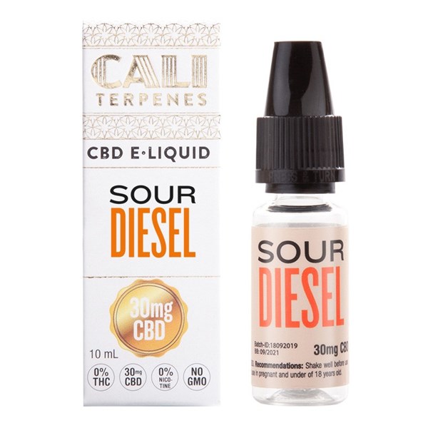Cali Terpenes CBD E-liquid - Sour Diesel
