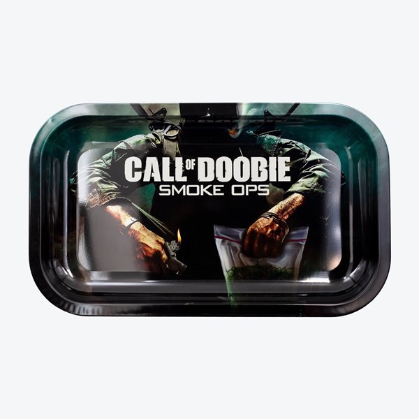 V Syndicate Metal Rolling Tray - Call of Doobie