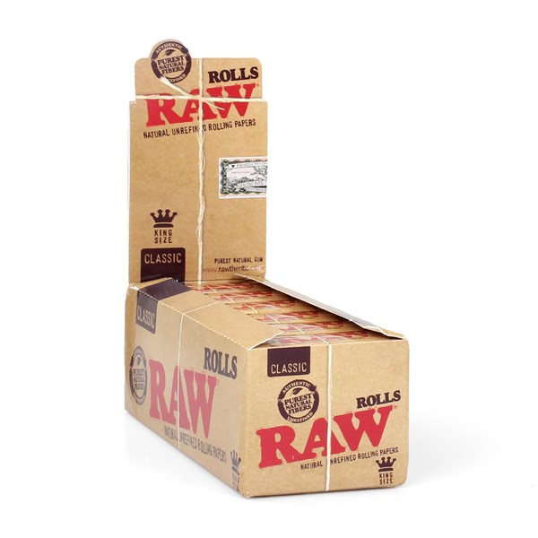 RAW Rolling Papers Classic King Size Paper Rolls 