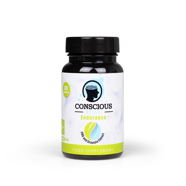 Conscious Being CBD Supplements Endurance Capsules