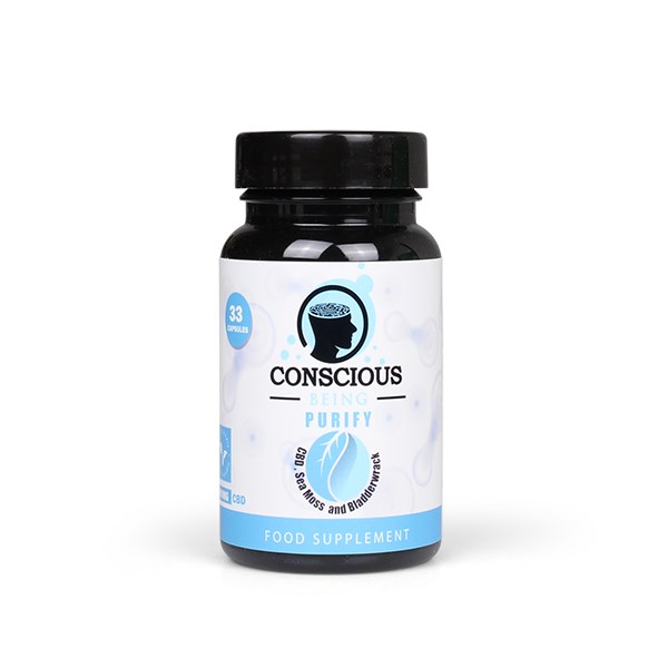 Conscious Being CBD Supplements Purify Capsules