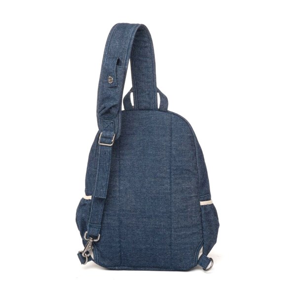 Sativa Hemp Bags Denim Messenger Style Backpack (D10001)