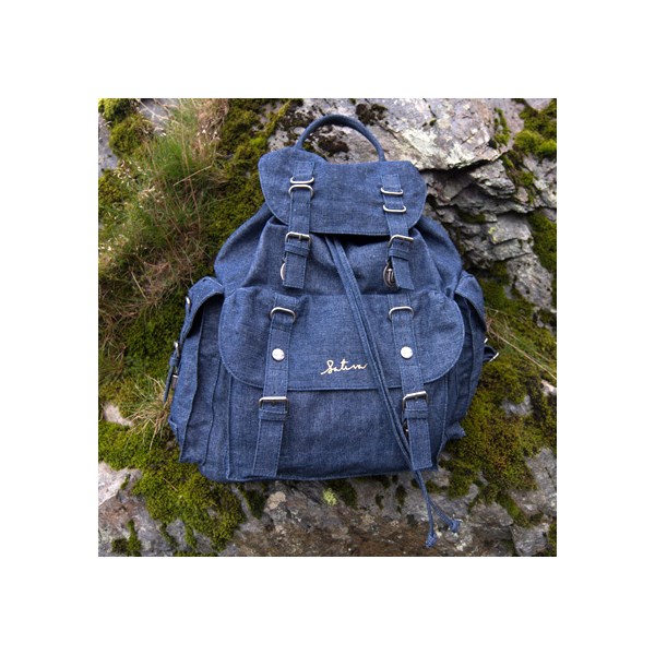 Sativa Hemp Bags Denim Backpack (D10003)