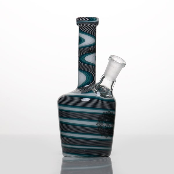 iDab Glass Small Bottle Rig (10mm Female Joint) - Jail House Air
