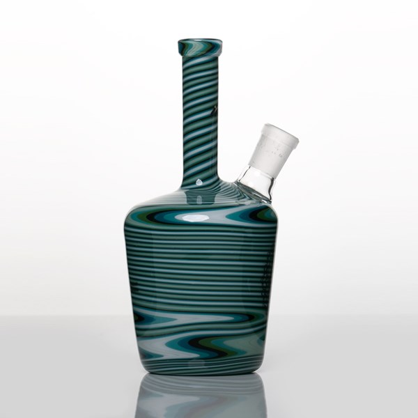 iDab Glass Medium Bottle Rig (14mm Female Joint) - Earth Water