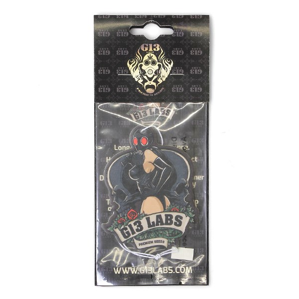 G13 Labs Gas Mask Lady Air Freshener Berry