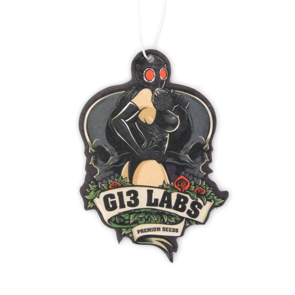 G13 Labs Gas Mask Lady Air Freshener Berry