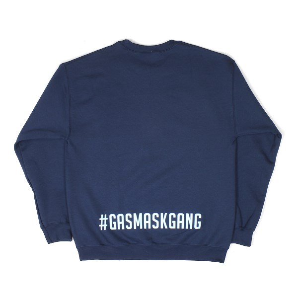 G13 Labs Sweatshirt Navy - #GasMaskGang