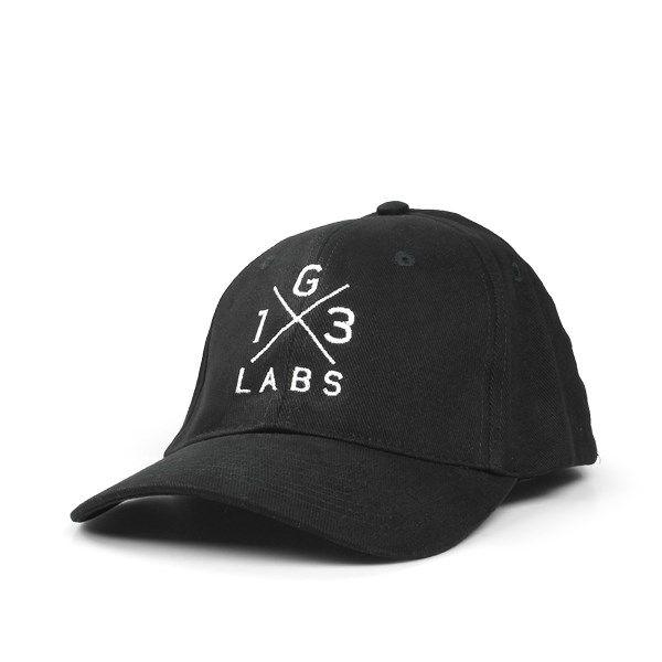 G13 Labs Cap Black - Cross Logo