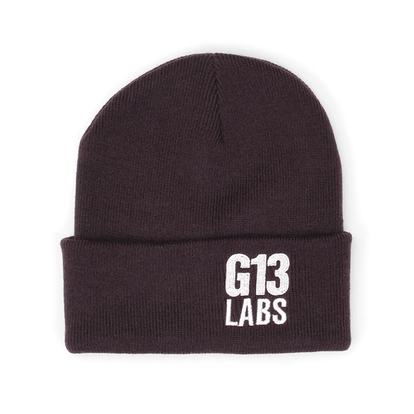 G13 Labs Cuff Beanie - Side Trademark Embroidery Plum