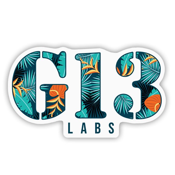G13 Labs Tropical Logo Sticker