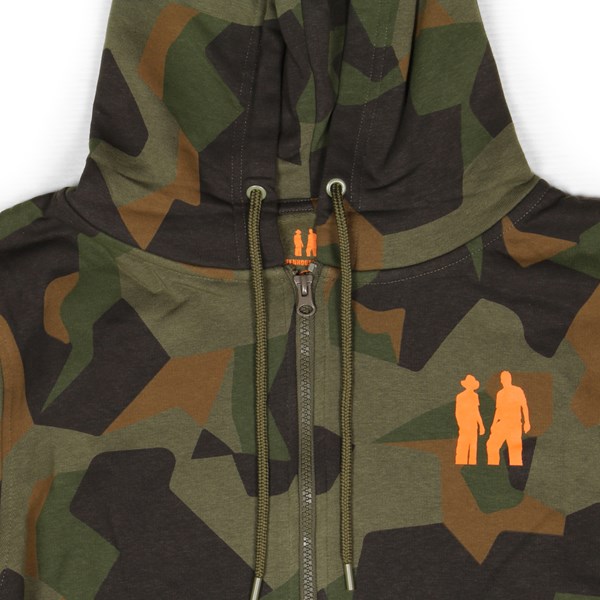 Green House Clothing Hoody - Strain Hunters Camo/Orange