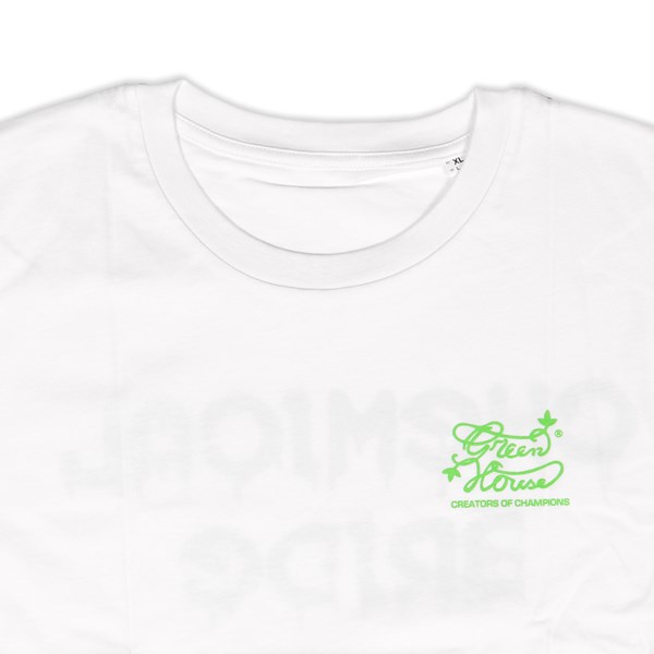 Green House Clothing T-Shirt White - Creators of Champions Chemical Bride